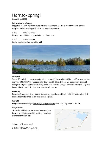 Hornsö Spring 2025